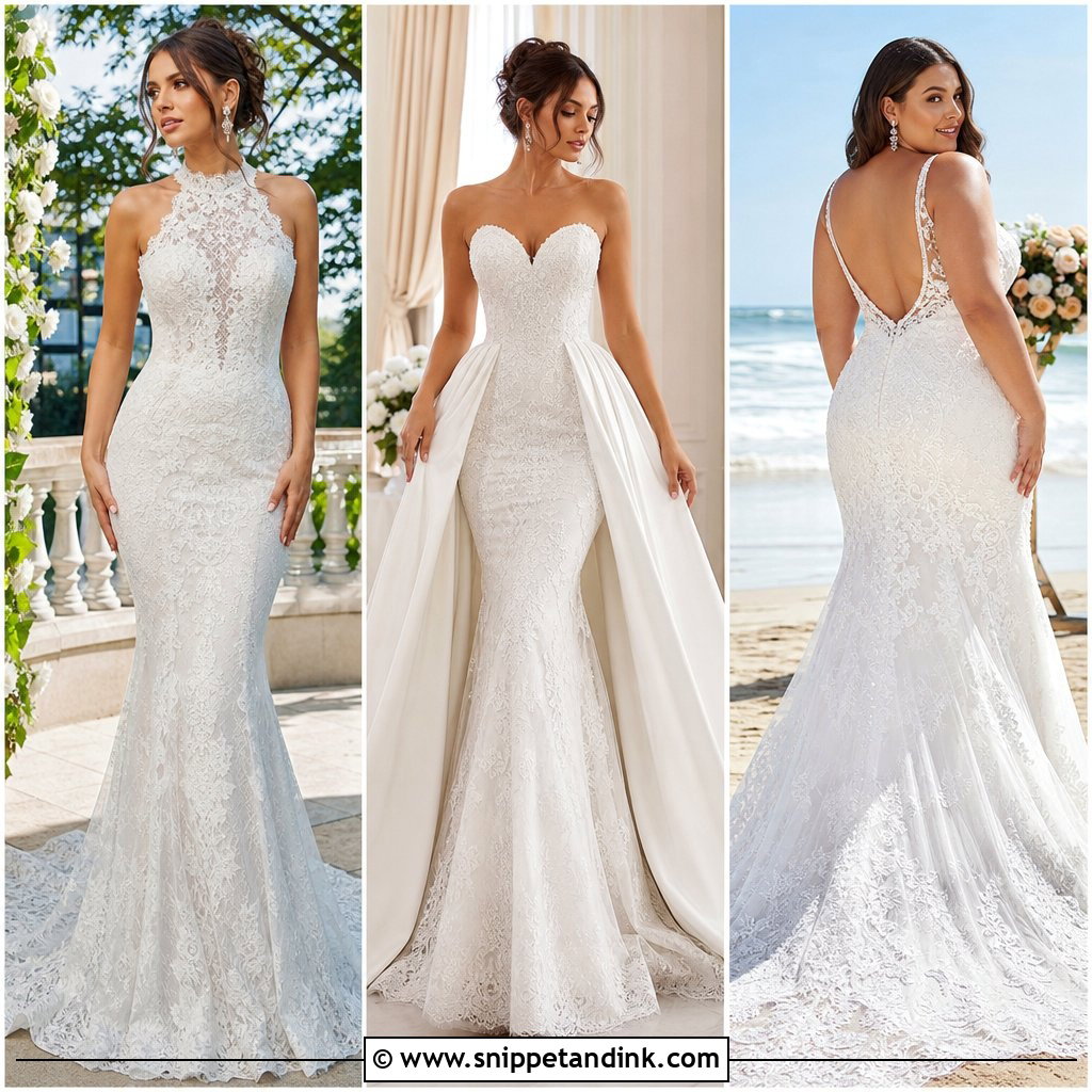 25 Mermaid Bride Dress Ideas for a Stunning Ceremony Look