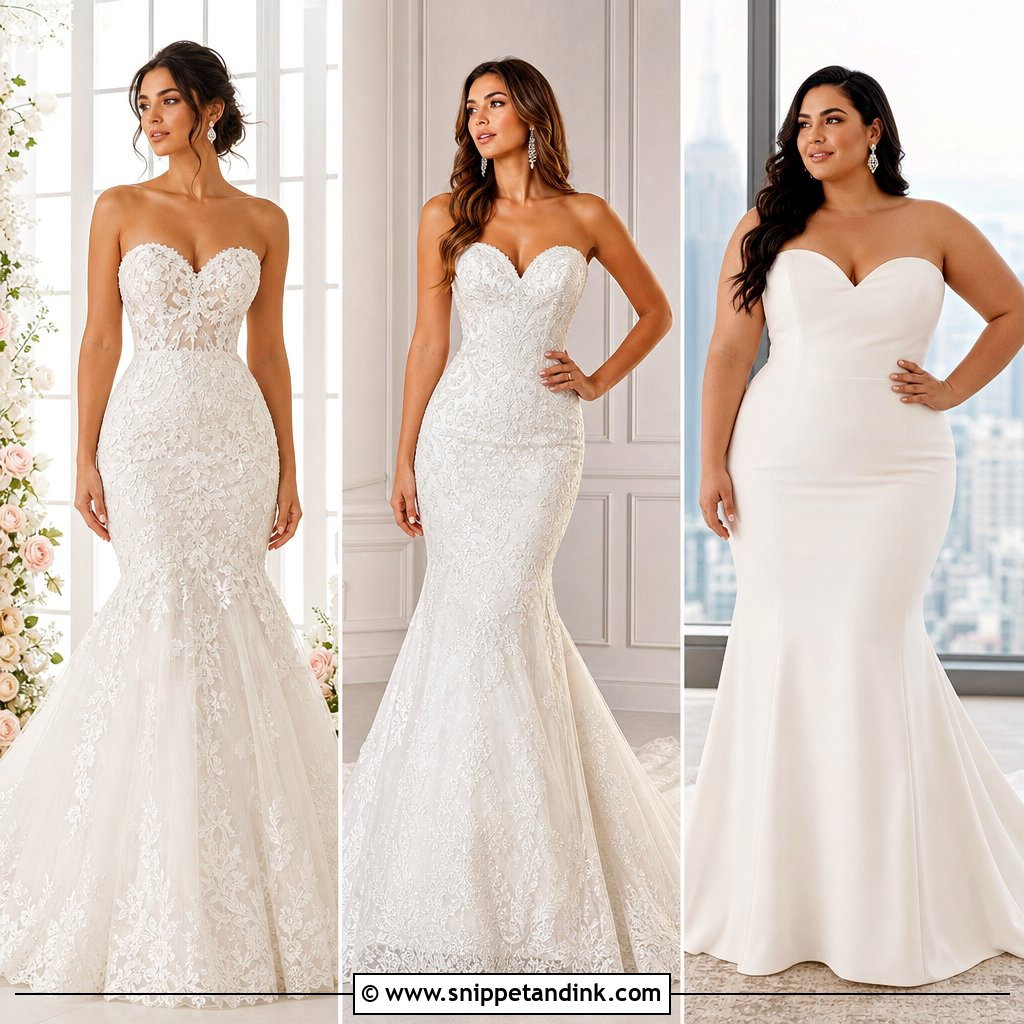 25 Mermaid Wedding Gown Ideas