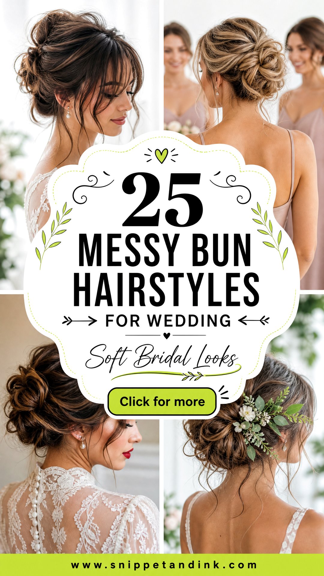 25 Messy Bun Hairstyles for Wedding Soft Bridal Looks - 25 Messy Bun Hairstyles for Wedding: Soft Bridal Looks