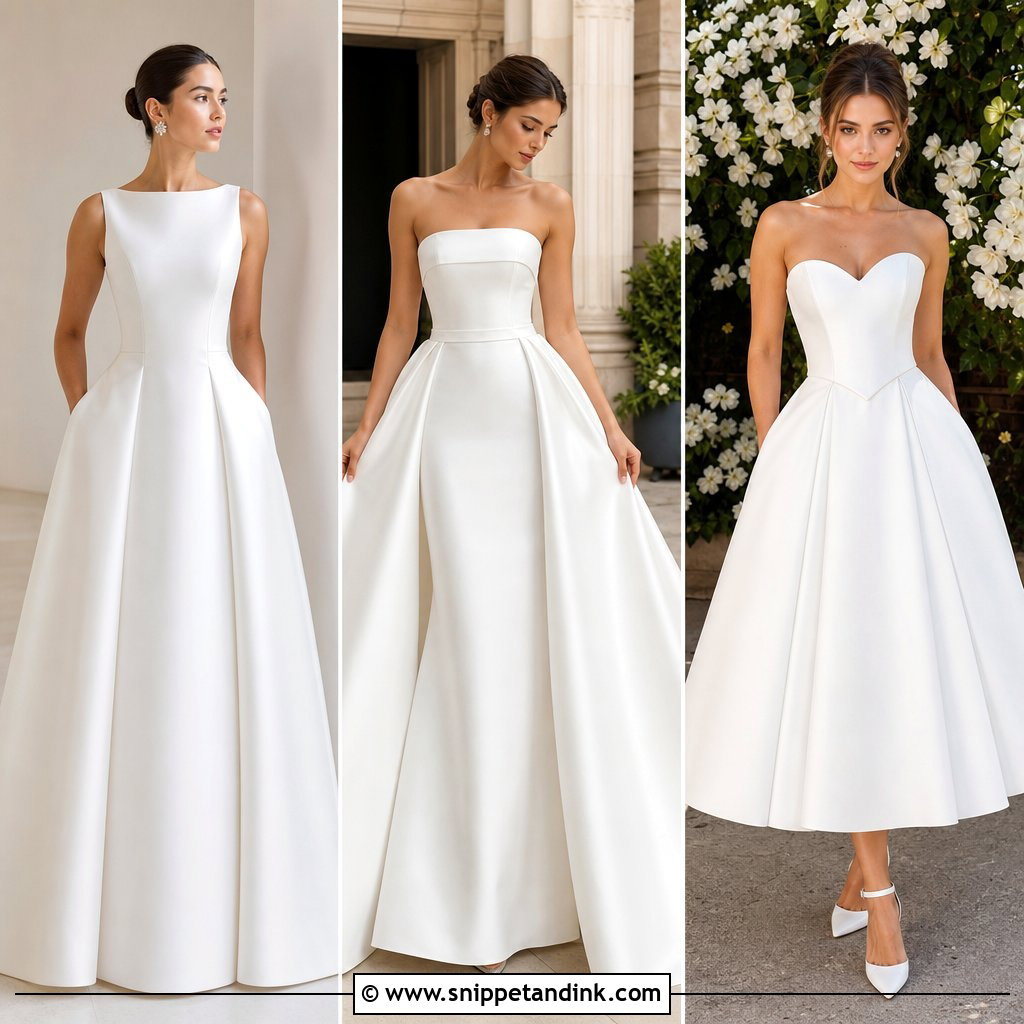 25 Mikado Wedding Dress Ideas