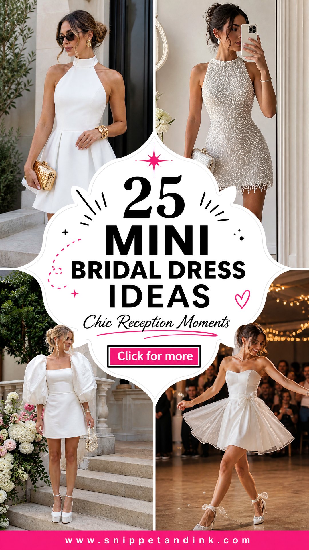 25 Mini Bridal Dress Ideas for Chic Reception Style Moments - 25 Mini Bridal Dress Ideas for Chic Reception Style Moments