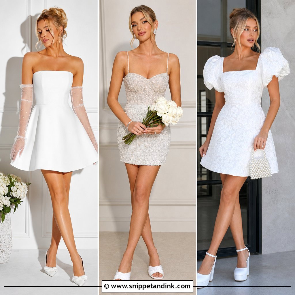 25 Mini Bridal Dress Ideas