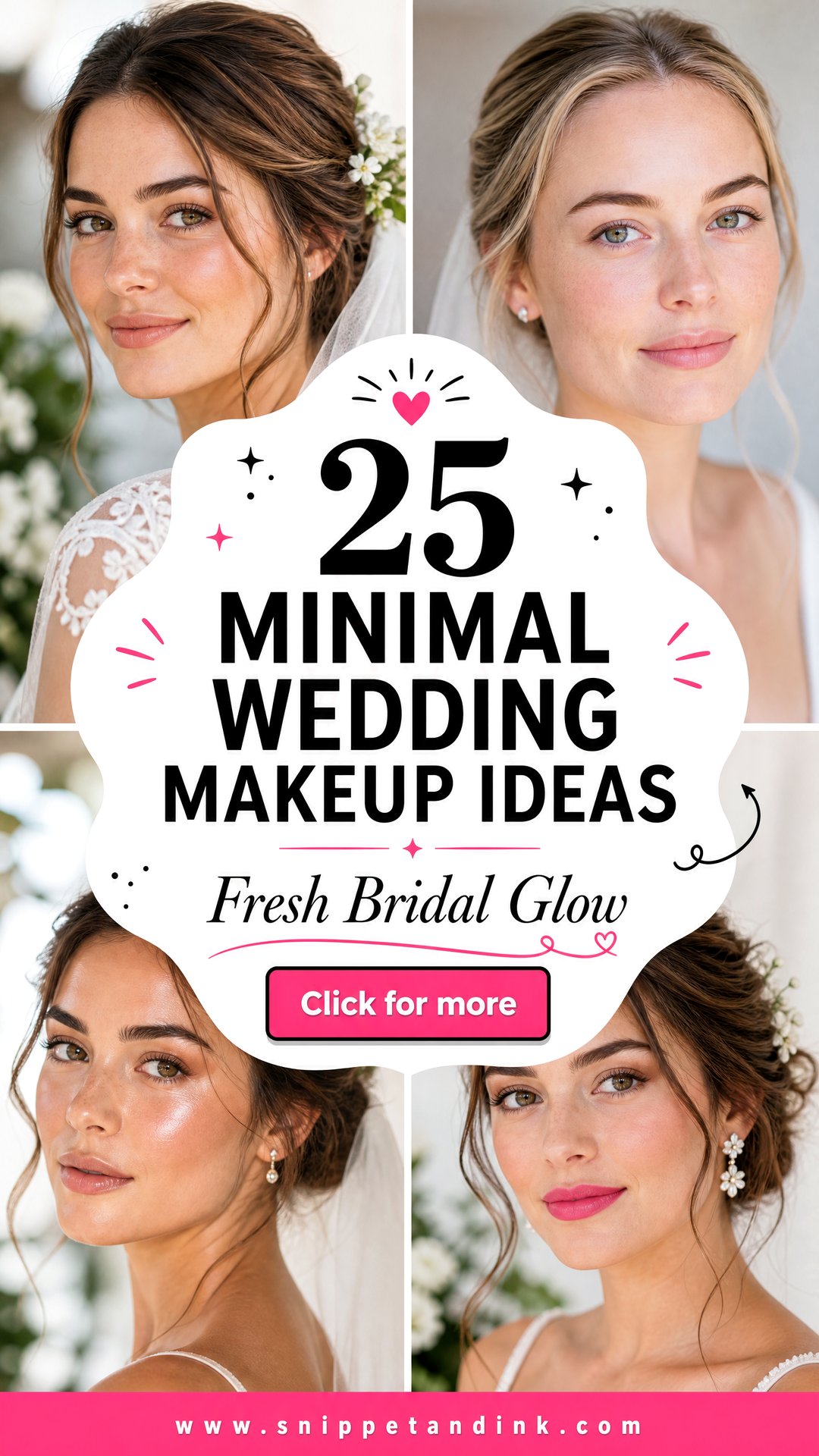 25 Minimal Wedding Makeup Ideas for a Fresh Bridal Glow - 25 Minimal Wedding Makeup Ideas for a Fresh Bridal Glow