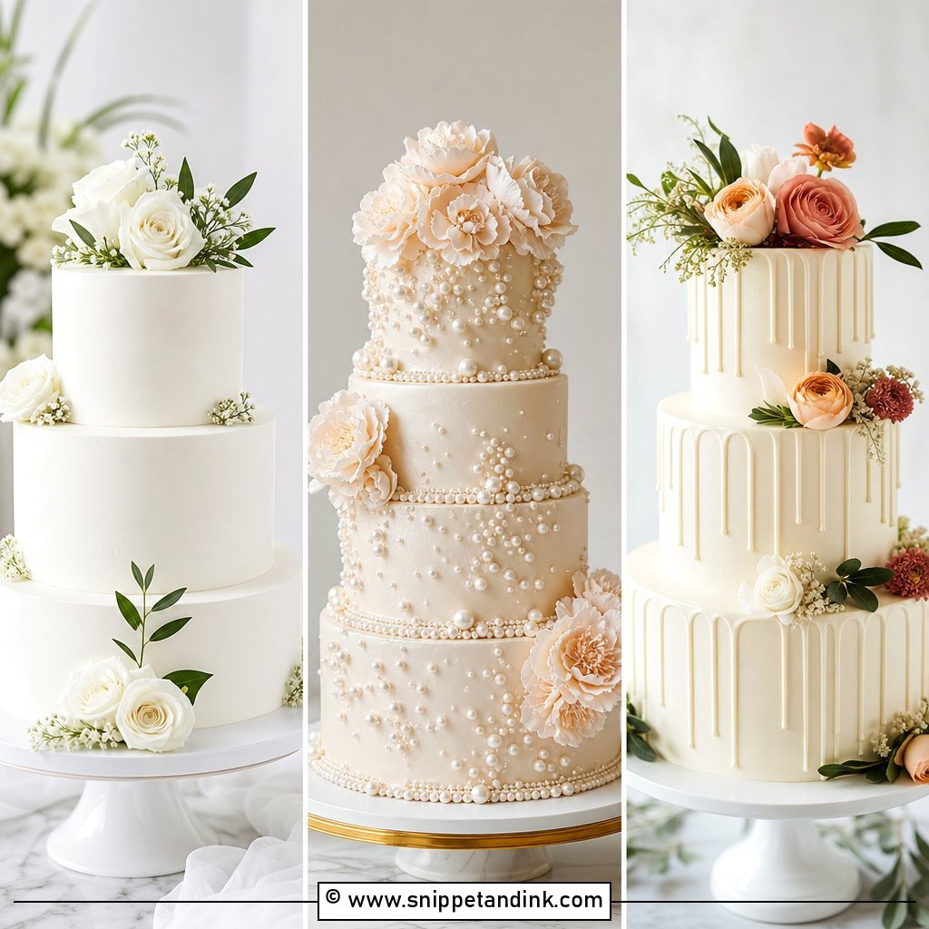 25 Minimalist Wedding Cake Ideas for Chic Modern Couples