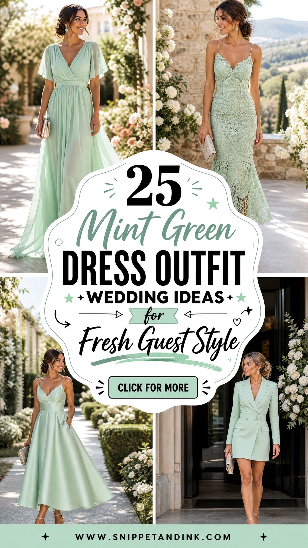 25 Mint Green Dress Outfit Wedding Ideas for Fresh Guest Style - 25 Mint Green Dress Outfit Wedding Ideas for Fresh Guest Style