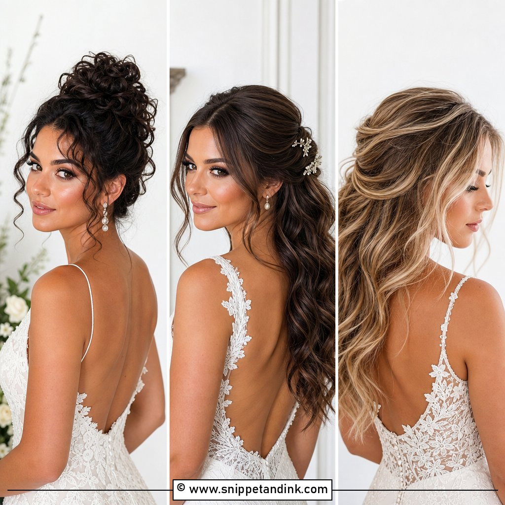 25 Modern Bridal Hair Ideas for Chic Wedding-Day Style