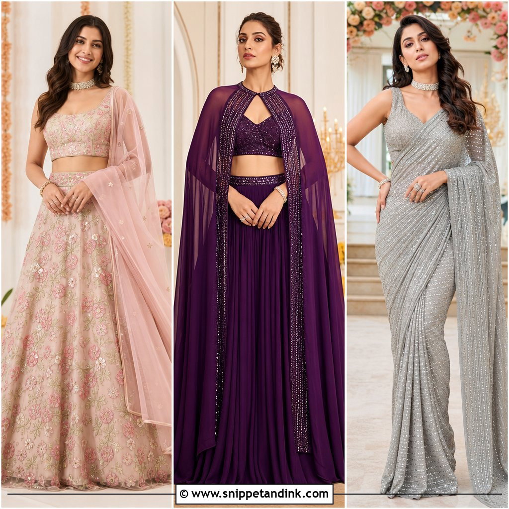 25 Modern Indian Wedding Outfits Sisters