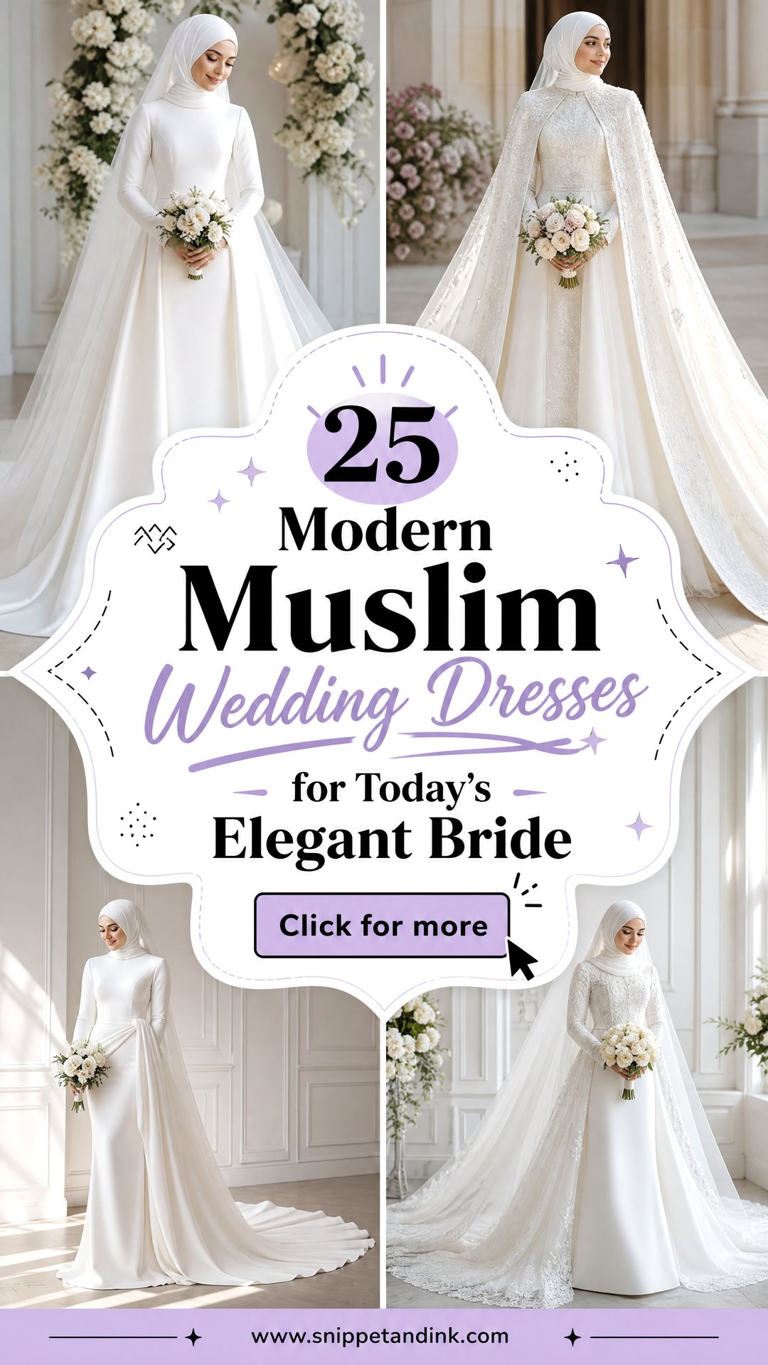 25 Modern Muslim Wedding Dresses for Todays Elegant Bride - 25 Modern Muslim Wedding Dresses for Today’s Elegant Bride
