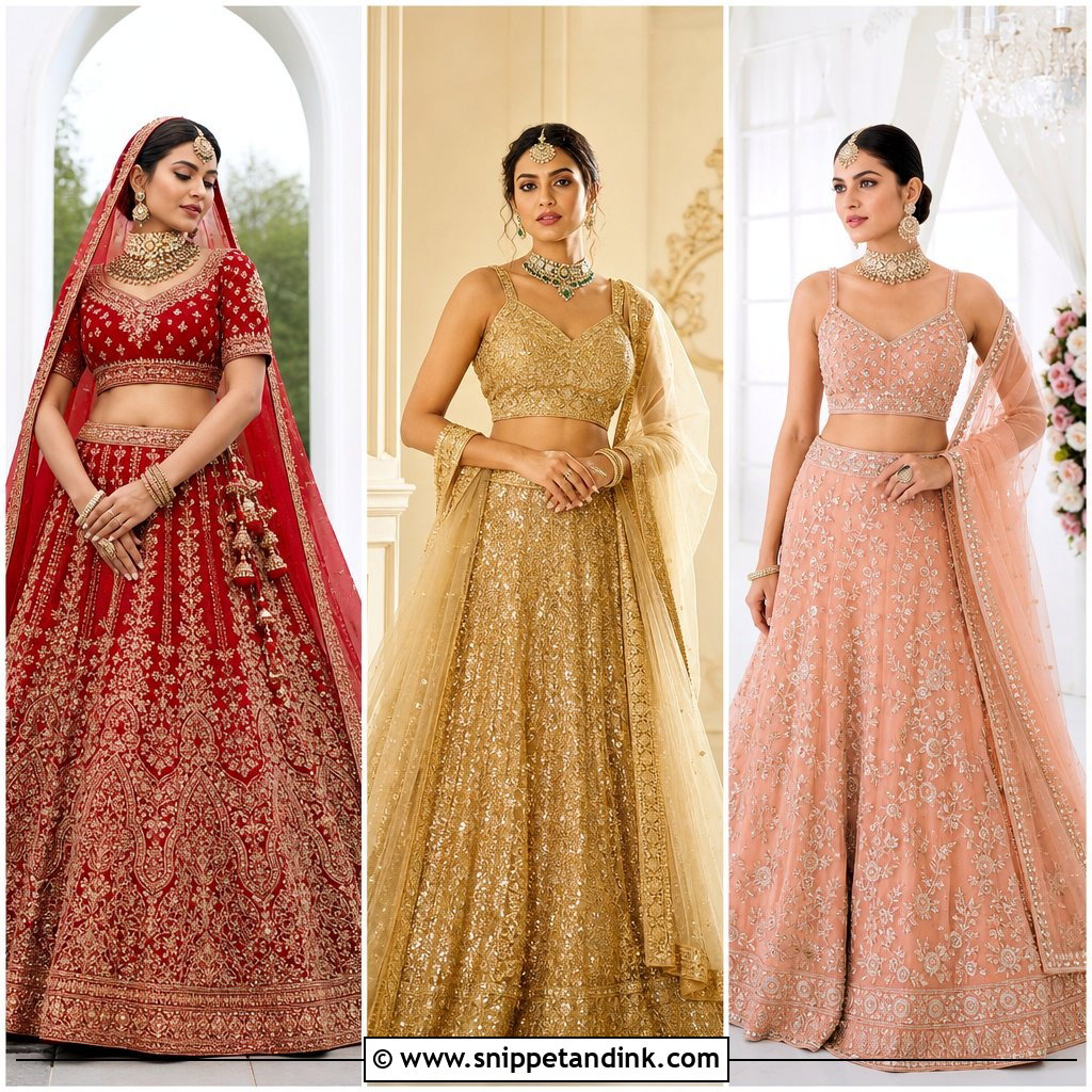 25 Modern Wedding Lengha Choli Ideas for Trendsetting Brides