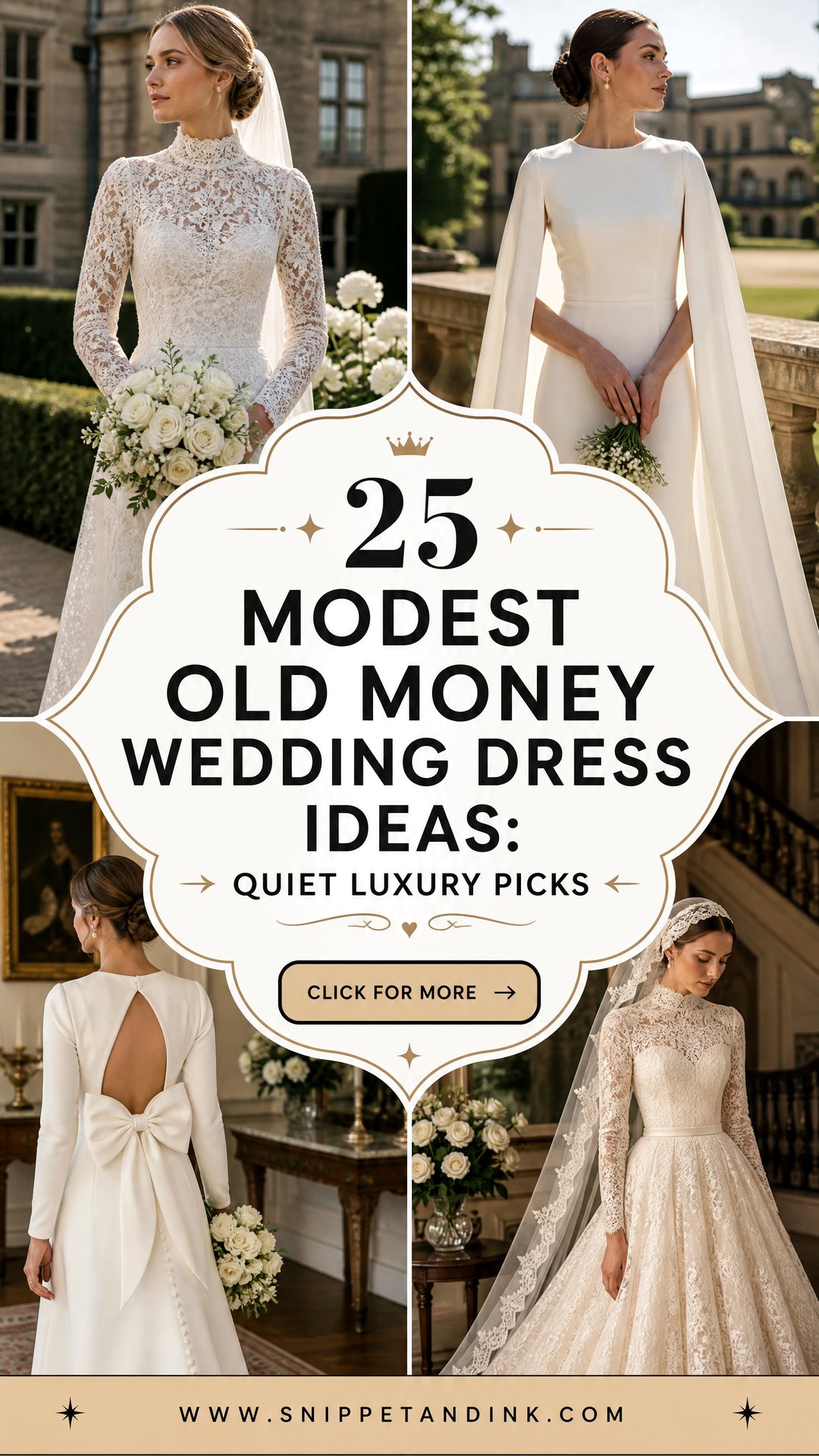 25 Modest Old Money Wedding Dress Ideas Quiet Luxury Picks - 25 Modest Old Money Wedding Dress Ideas: Quiet Luxury Picks