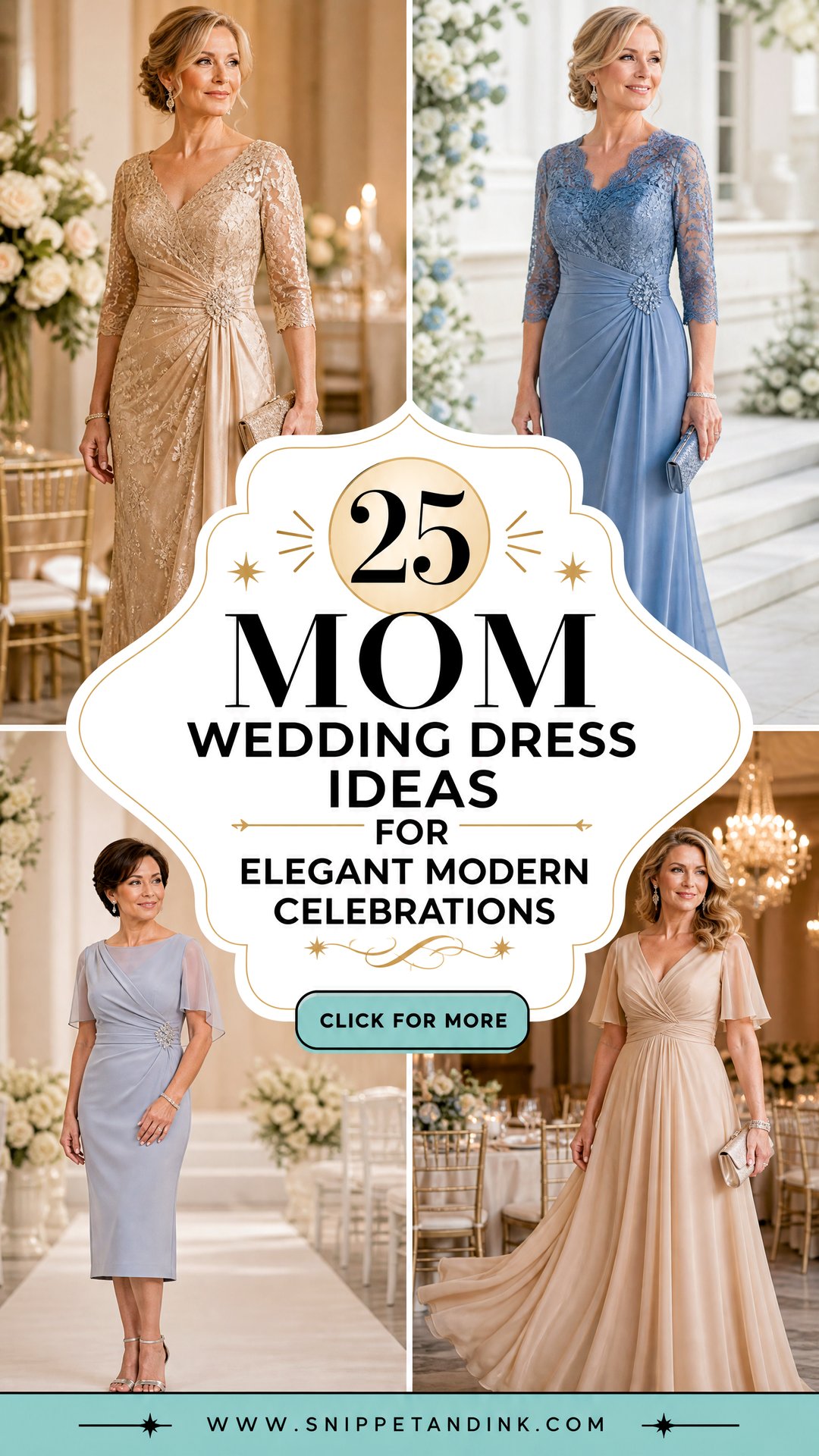 25 Mom Wedding Dress Ideas for Elegant Modern Celebrations - 25 Mom Wedding Dress Ideas for Elegant Modern Celebrations