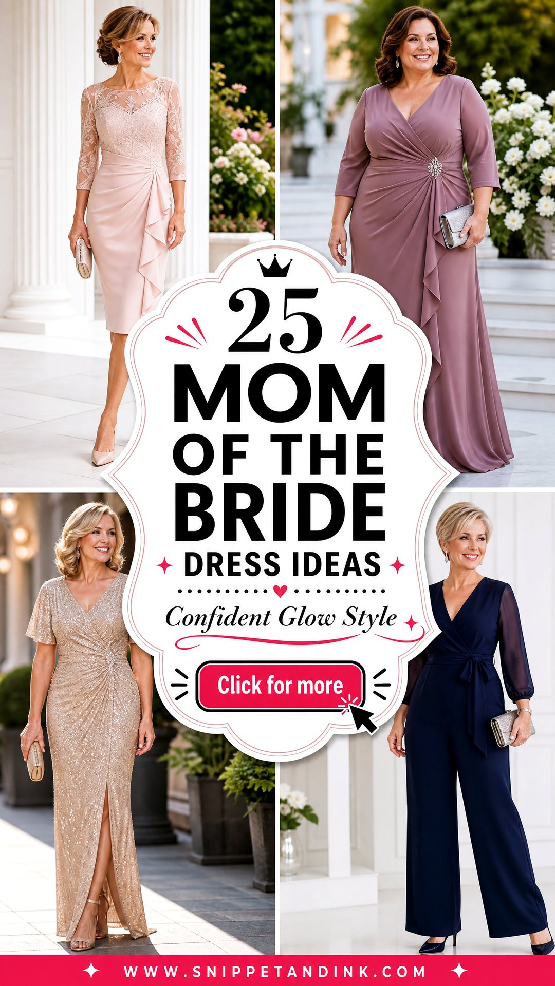 25 Mom of the Bride Dress Ideas for a Confident Glow - 25 Mom of the Bride Dress Ideas for a Confident Glow
