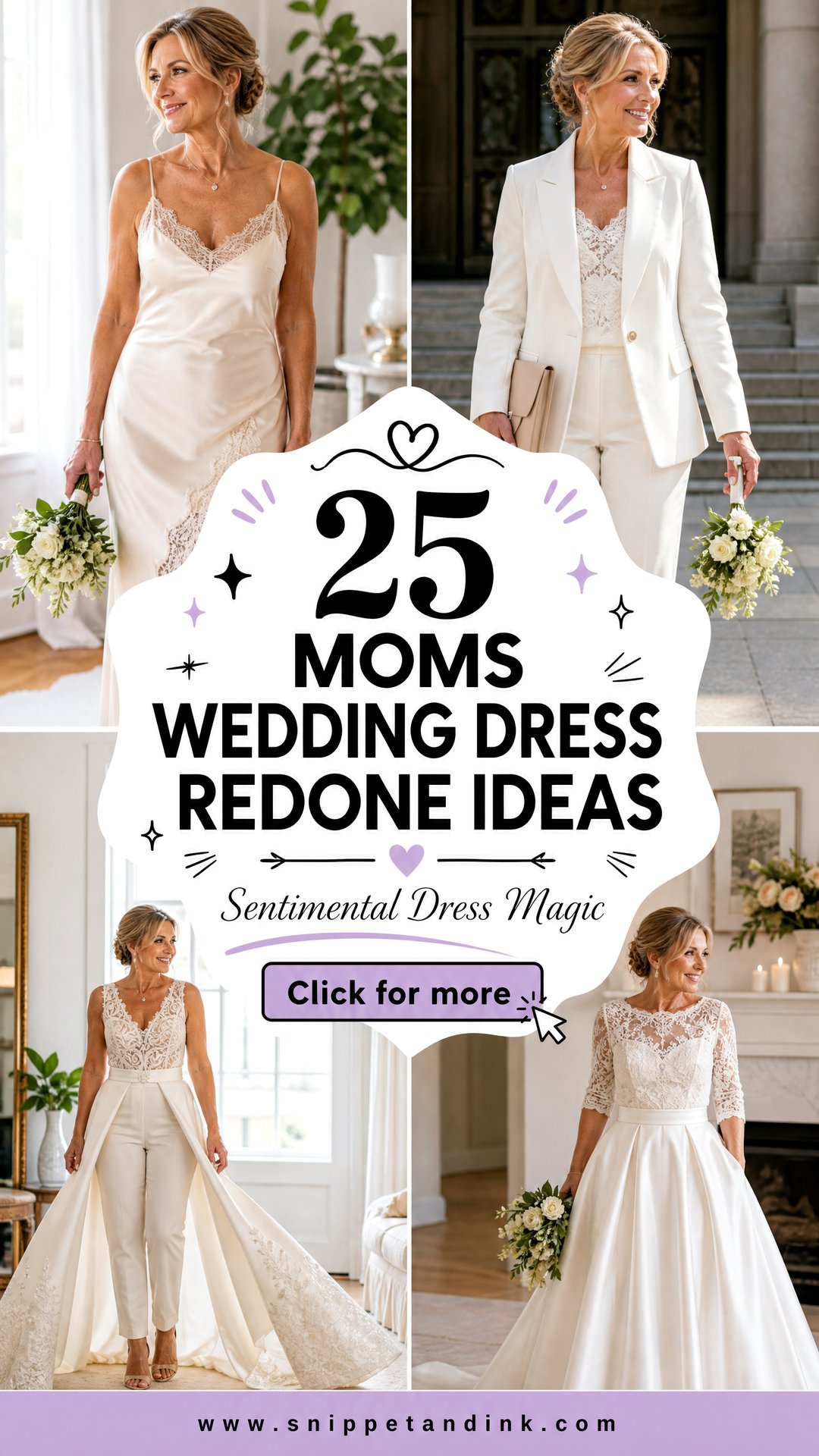 25 Moms Wedding Dress Redone Ideas With Sentimental Charm - 25 Moms Wedding Dress Redone Ideas With Sentimental Charm