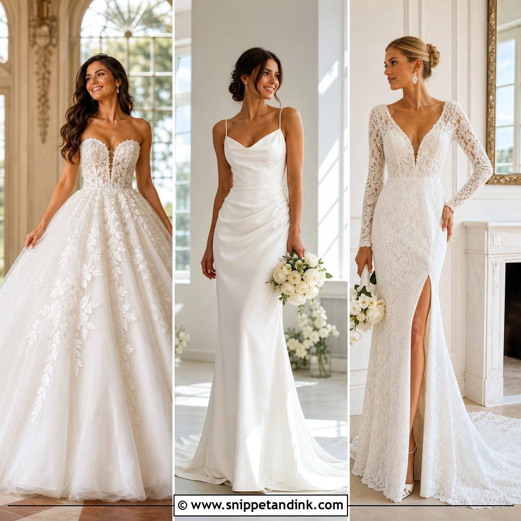 25 Most Beautiful Wedding Dresses for Every Bridal Style