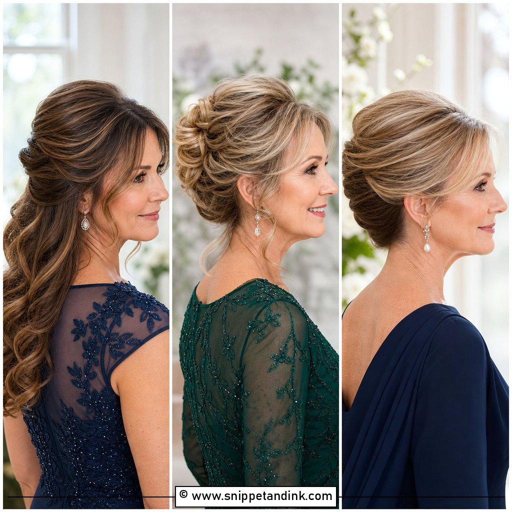 25 Mother of Bride Wedding Hair Ideas for a Proud Mom Glow