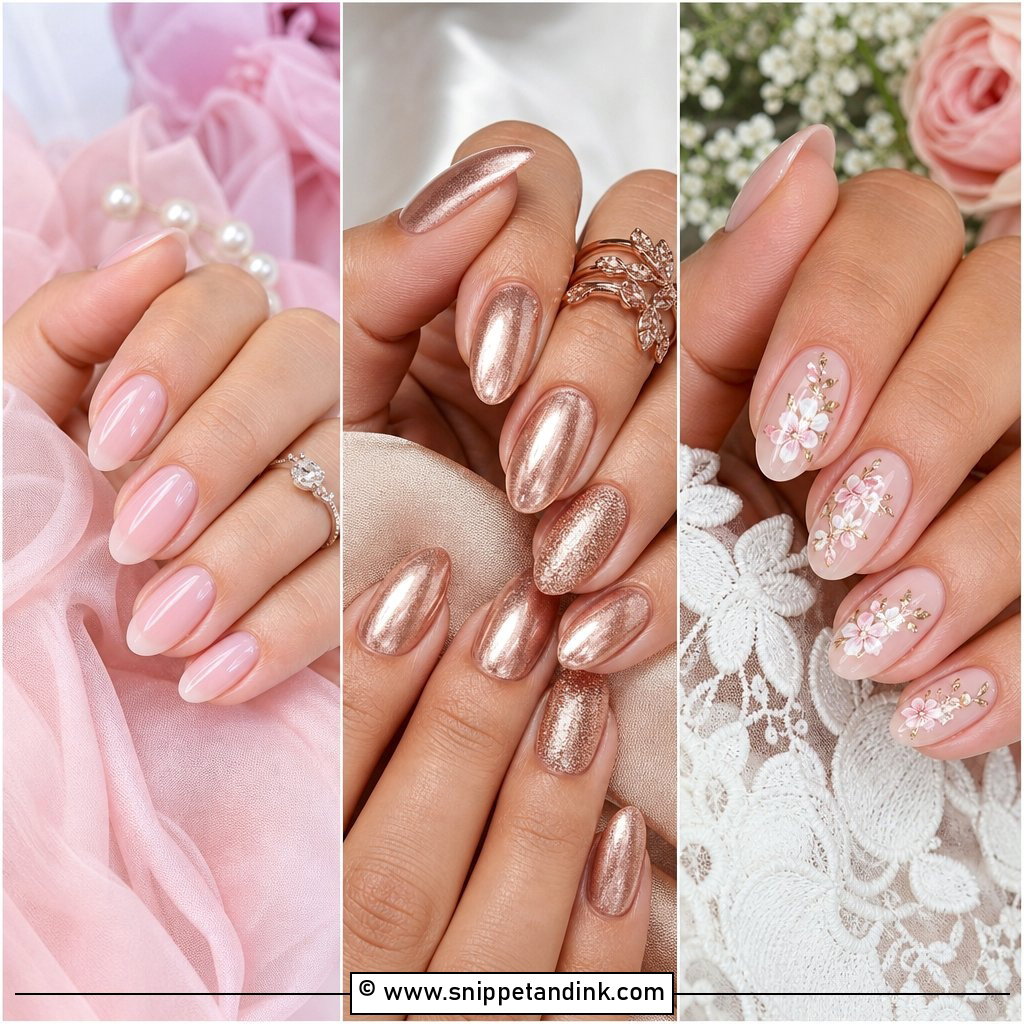 25 Mother of the Bride Nails for Elegant Wedding Hands