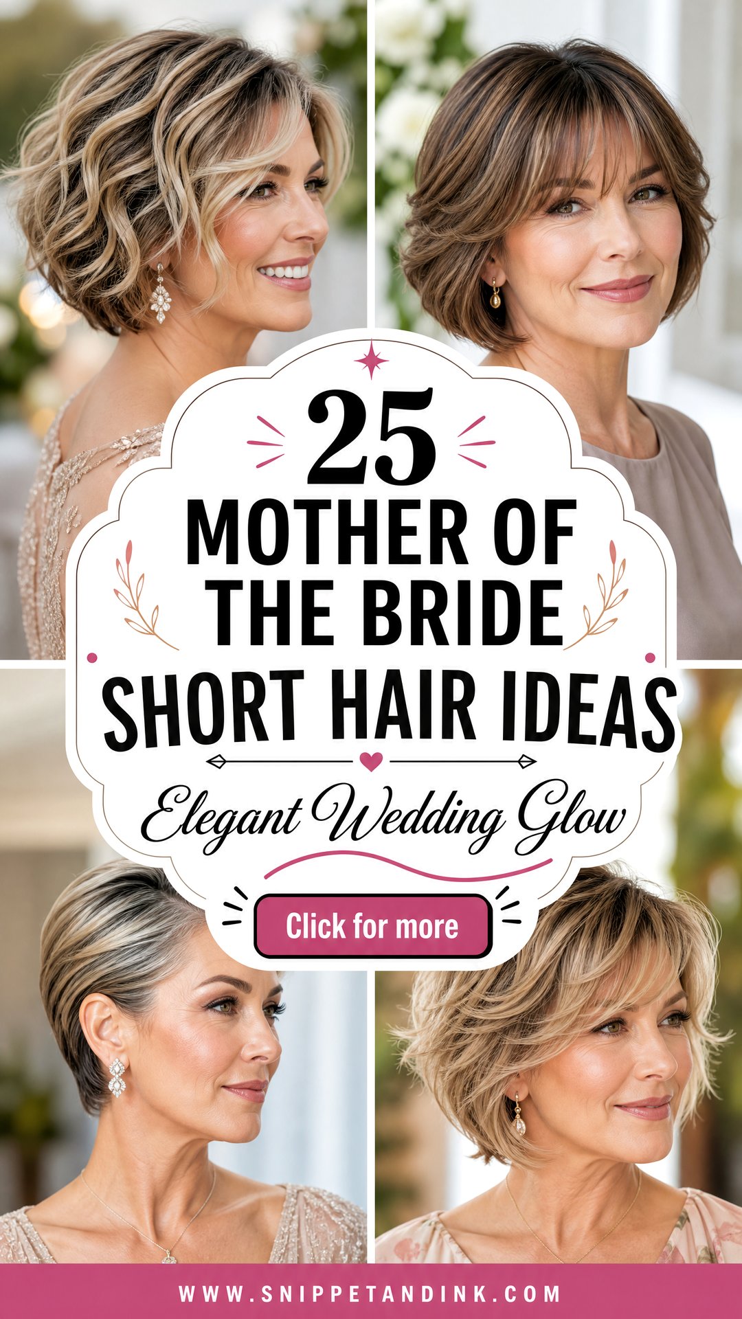 25 Mother of the Bride Short Hair Ideas Elegant Looks - 25 Mother of the Bride Short Hair Ideas: Elegant Looks