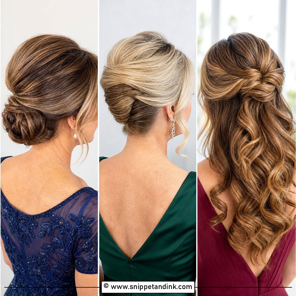 25 Mother of the Groom Hairstyles Over 50 for Graceful Glam
