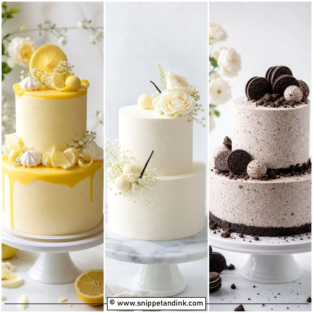 25 Mousse Wedding Cake Ideas for Light Luxe Receptions