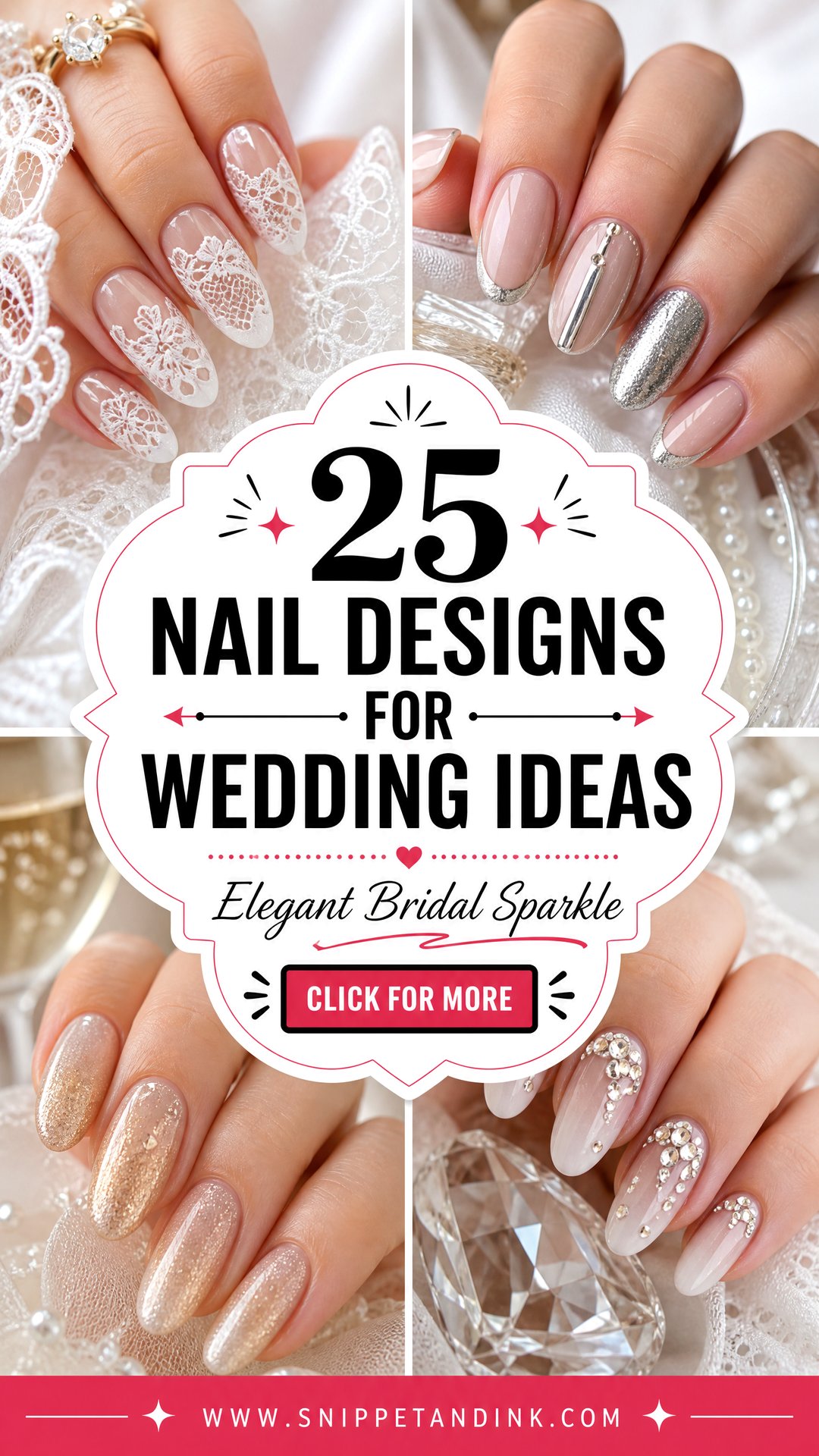 25 Nail Designs for Wedding Elegant Ideas Brides Love - 25 Nail Designs for Wedding: Elegant Ideas Brides Love