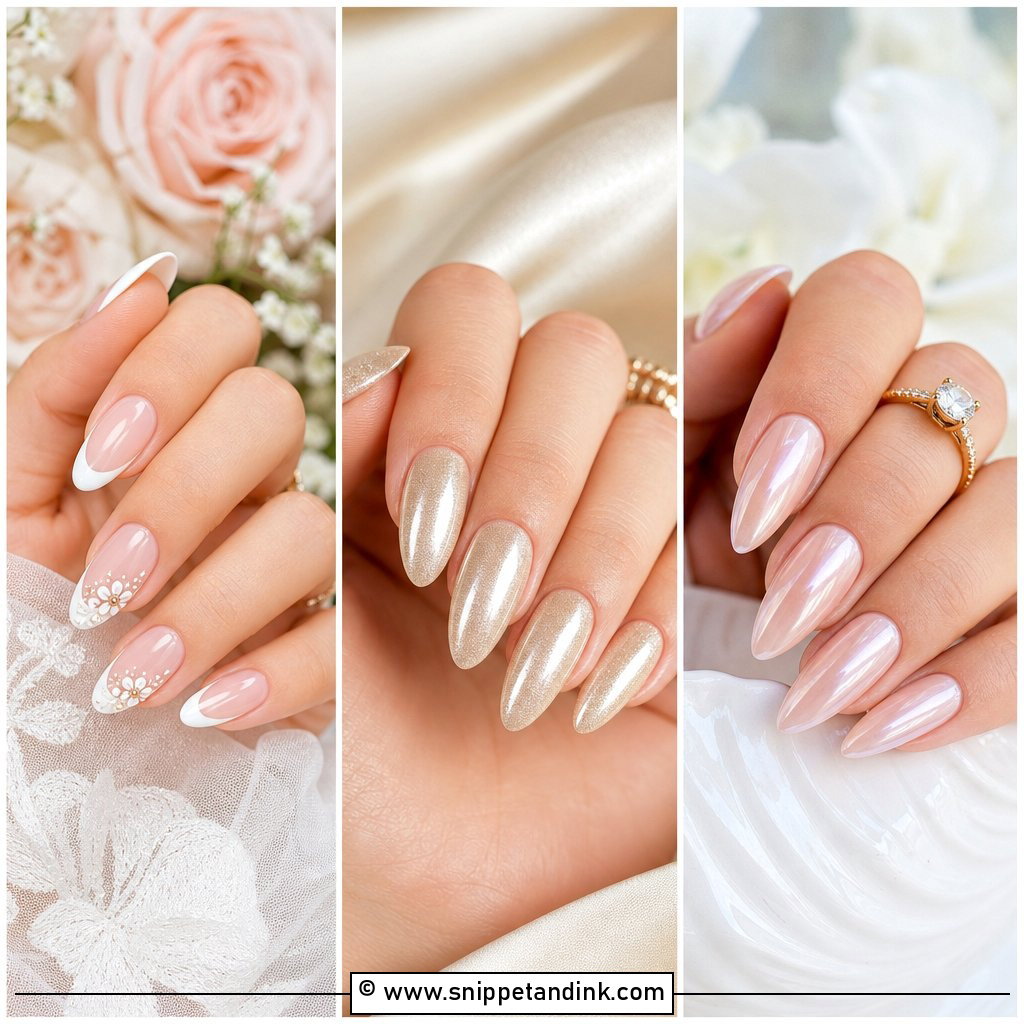 25 Nail Designs for the Bride Wedding Timeless Looks