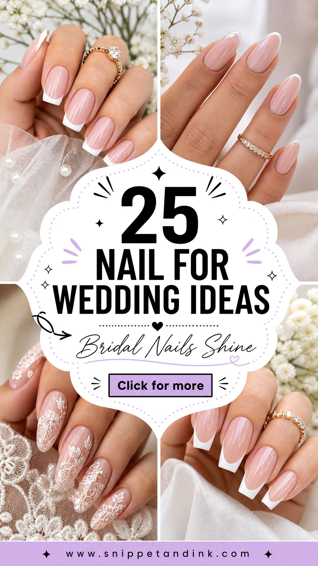25 Nail for Wedding Ideas Elegant Bridal Manicures Now - 25 Nail for Wedding Ideas: Elegant Bridal Manicures Now