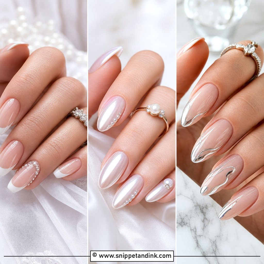25 Nails for Marriage Elegant Looks for Modern Brides Now