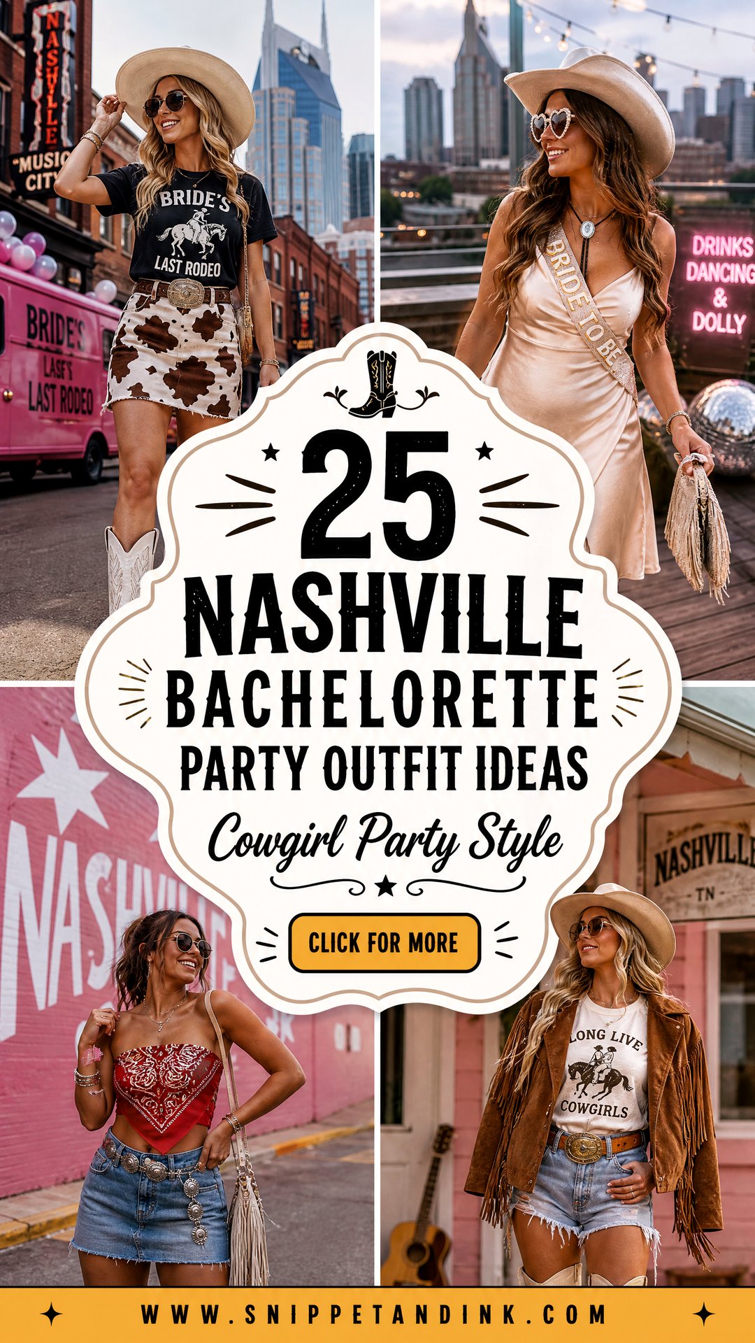 25 Nashville Bachelorette Party Outfit Ideas for Cowgirls - 25 Nashville Bachelorette Party Outfit Ideas for Cowgirls