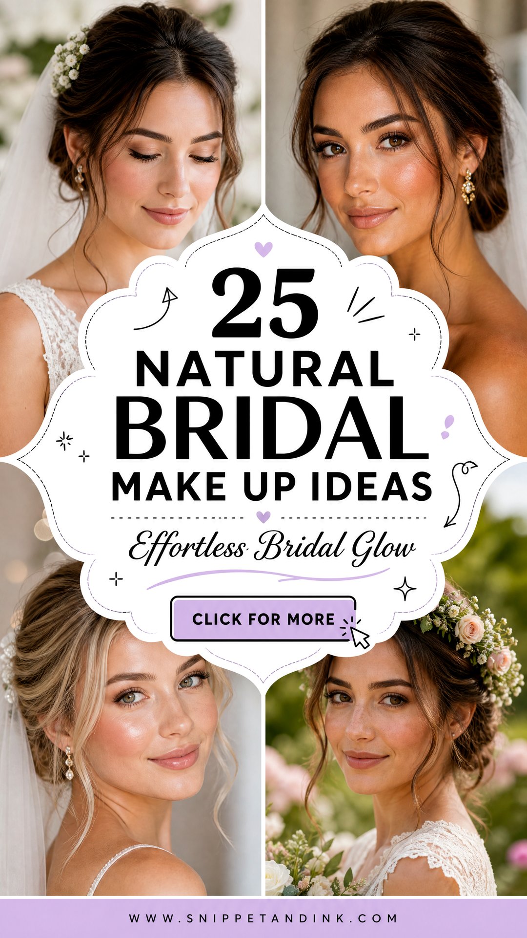 25 Natural Bridal Make Up Ideas for an Effortless Glow - 25 Natural Bridal Make Up Ideas for an Effortless Glow