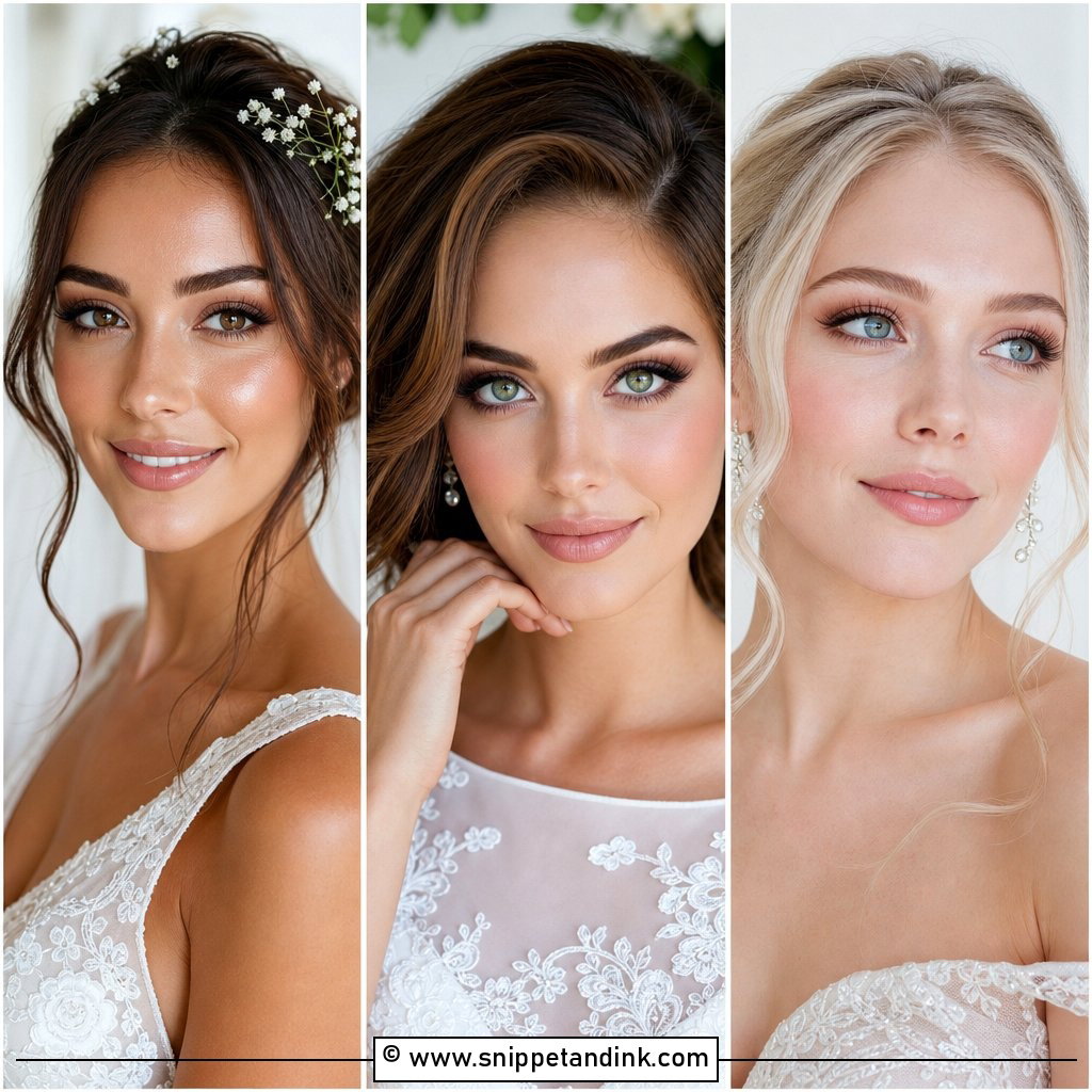 25 Natural Glam Bridal Makeup Ideas for Radiant Brides