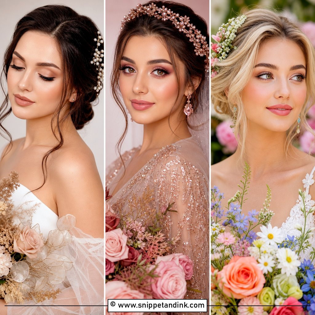 25 Natural Glowy Bridal Makeup Ideas for Radiant Brides
