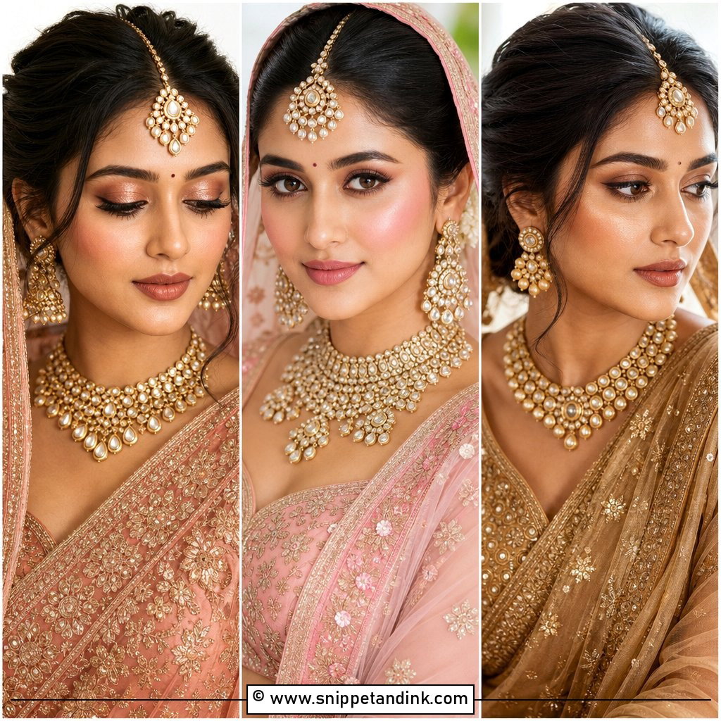 25 Natural Indian Bridal Makeup Ideas for a Radiant Glow