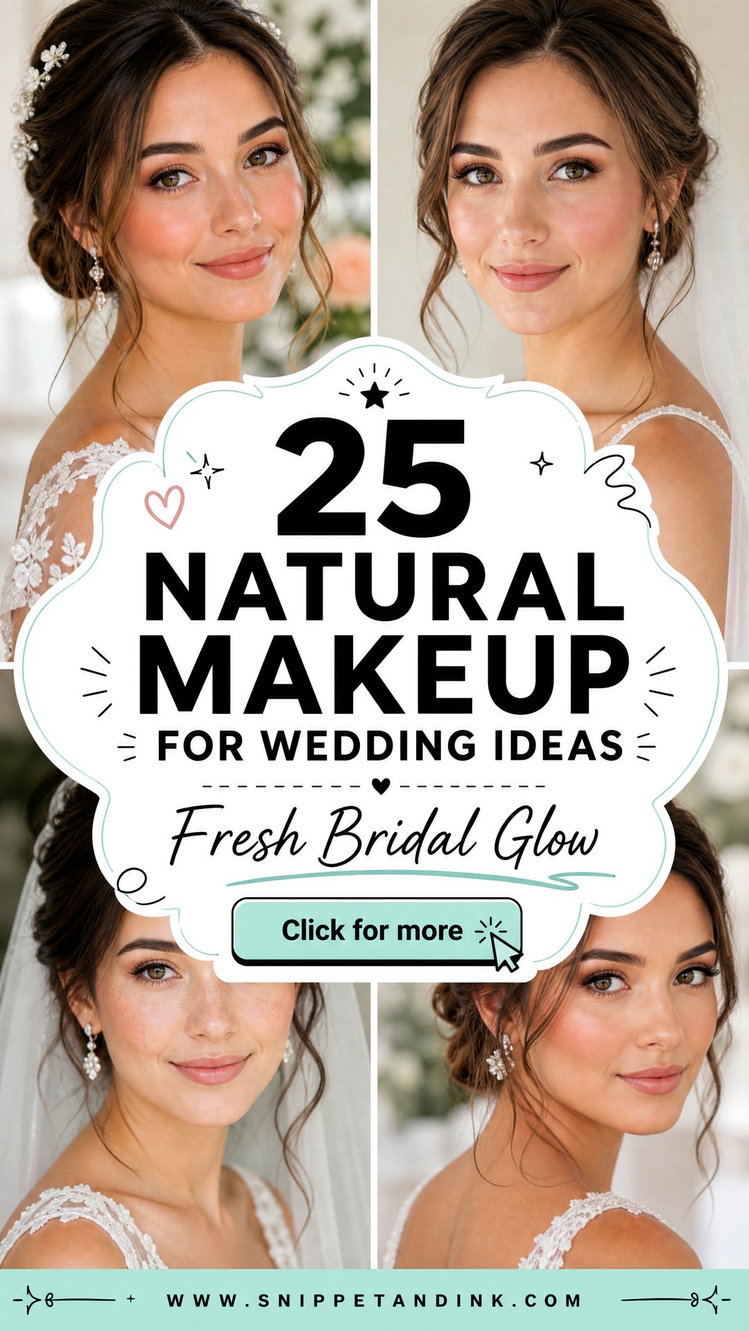 25 Natural Makeup for Wedding Ideas for a Fresh Bridal Glow - 25 Natural Makeup for Wedding Ideas for a Fresh Bridal Glow