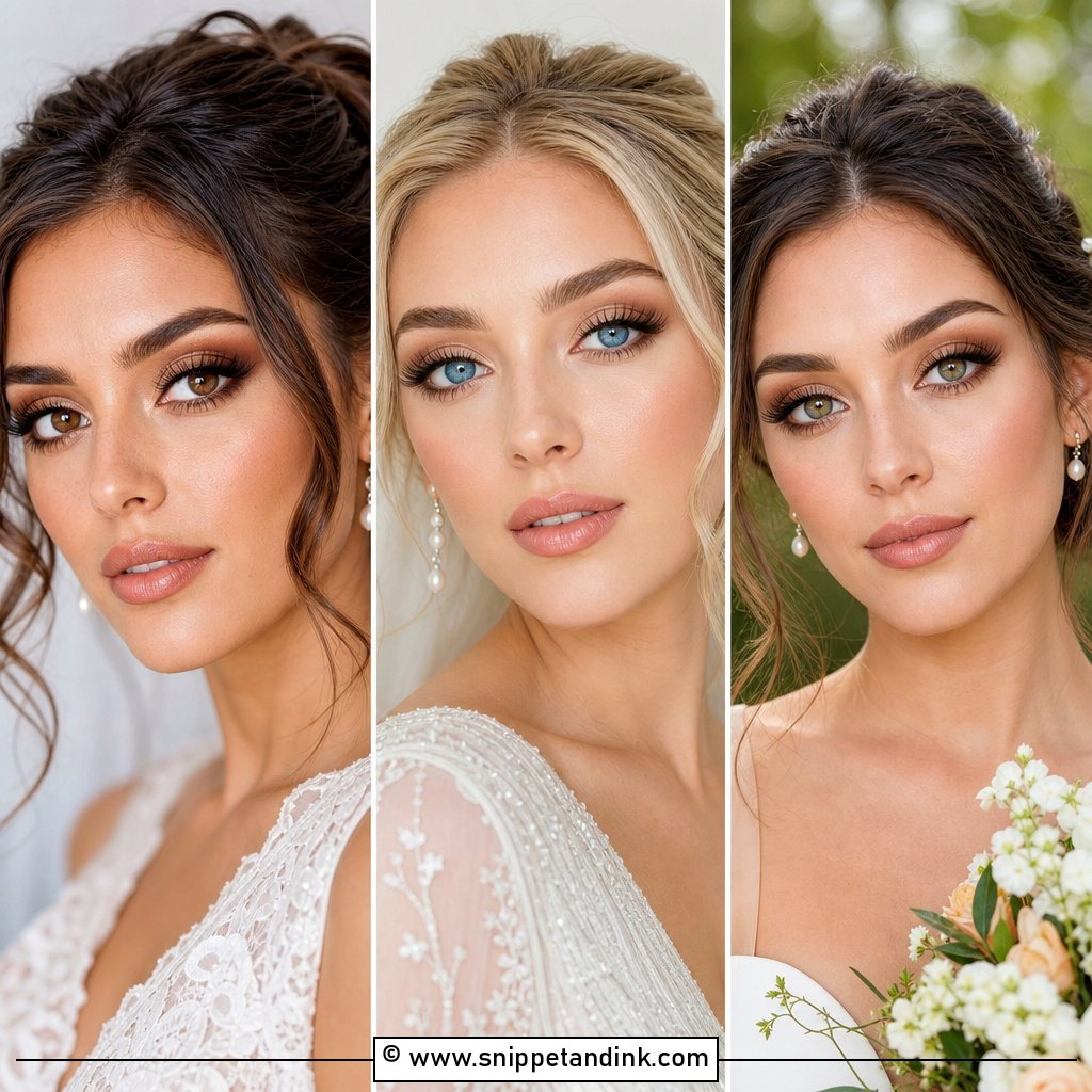 25 Natural Soft Glam Wedding Makeup Looks for 2026 Brides