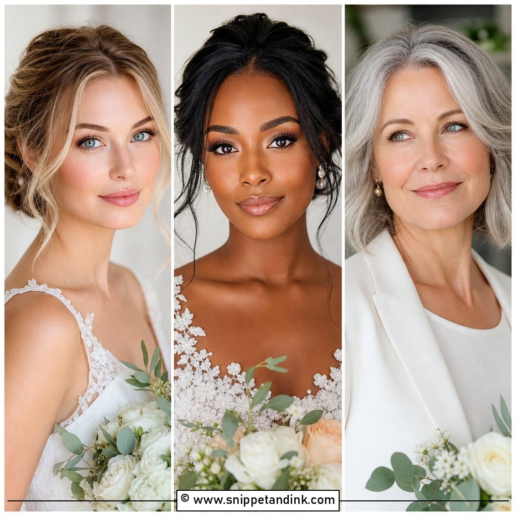 25 Natural Wedding Makeup Look Ideas for Timeless Brides