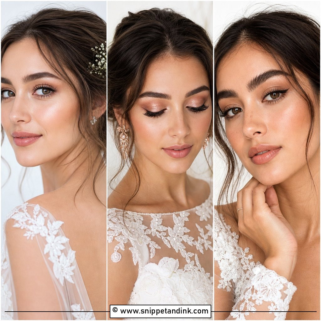 25 Natural Wedding Makeup Looks for Effortless Modern Brides