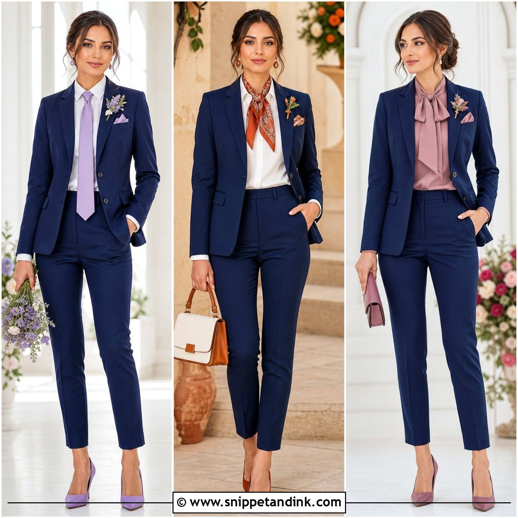 25 Navy Blue Suit Wedding Color Combos Ideas for Modern Grooms