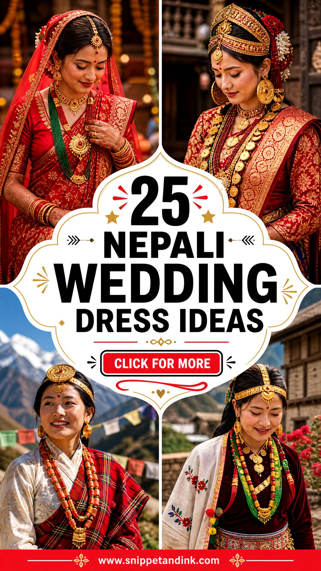 25 Nepali Wedding Dress Ideas Celebrating Timeless Tradition - 25 Nepali Wedding Dress Ideas Celebrating Timeless Tradition
