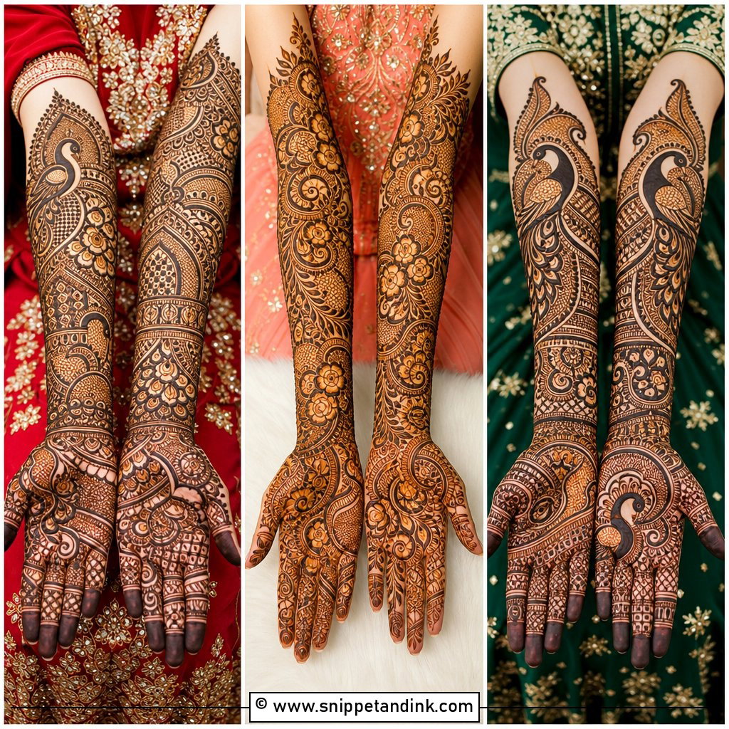 25 New Bridal Back Full Hand Mehndi Designs Brides Love