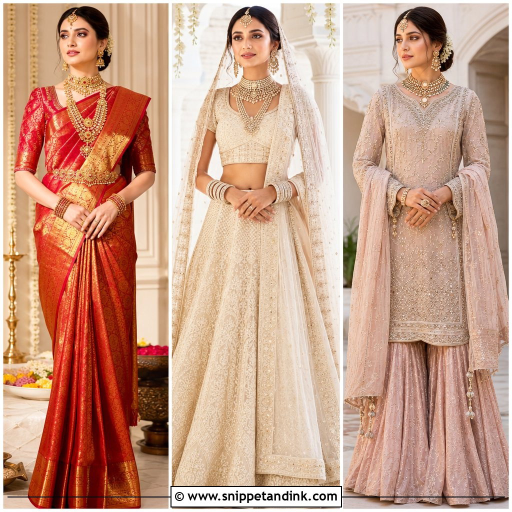 25 New Indian Bride Look Ideas for a Radiant Bridal Style