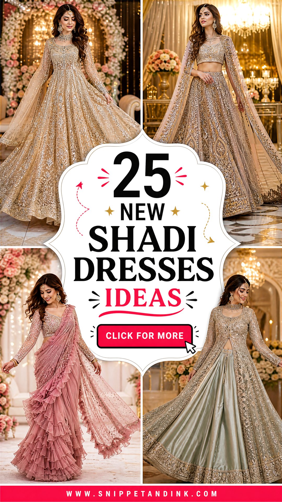 25 New Shadi Dresses for a Fresh Showstopping Bridal Look - 25 New Shadi Dresses for a Fresh, Showstopping Bridal Look