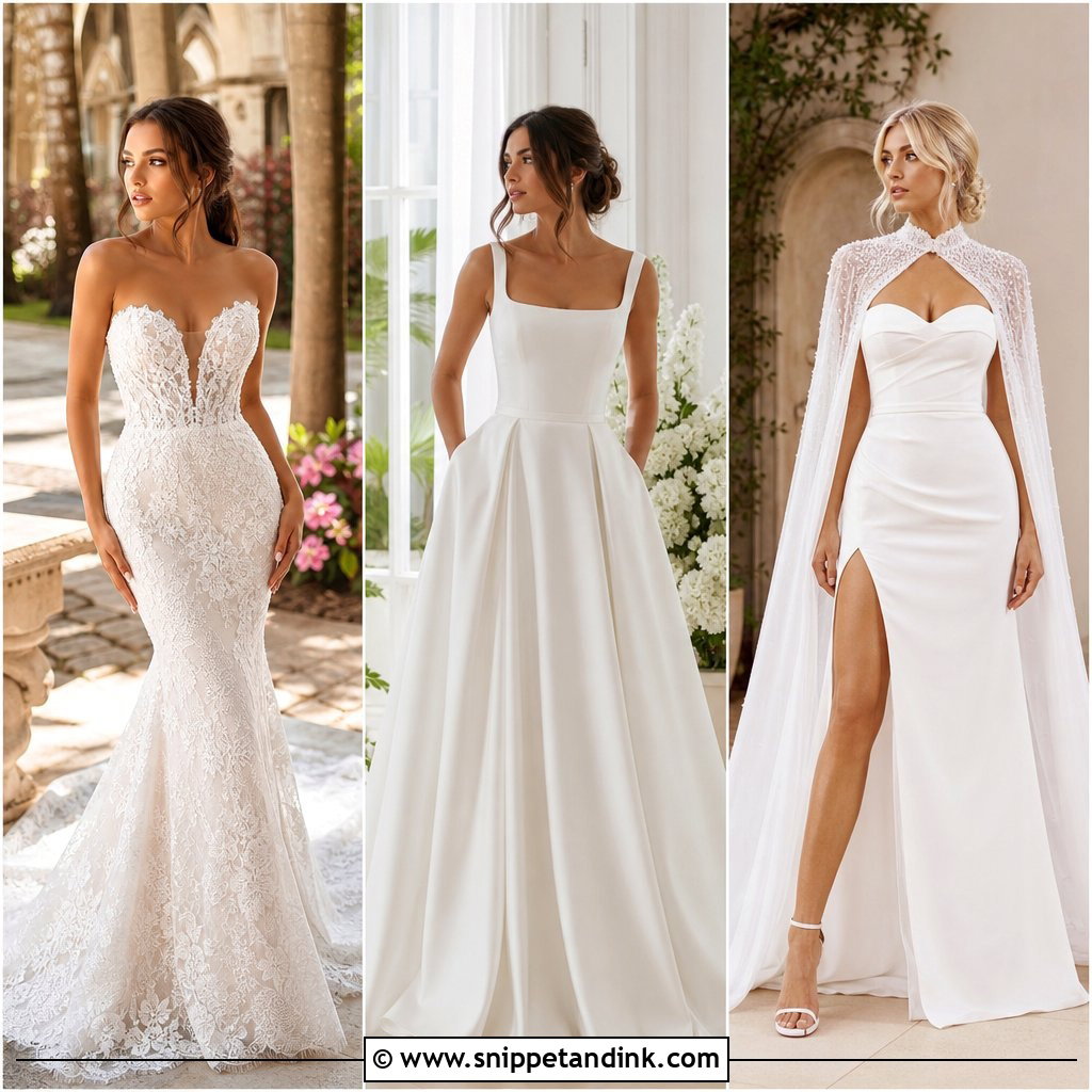 25 New Wedding Dresses for a Fresh, Unforgettable Bridal Look