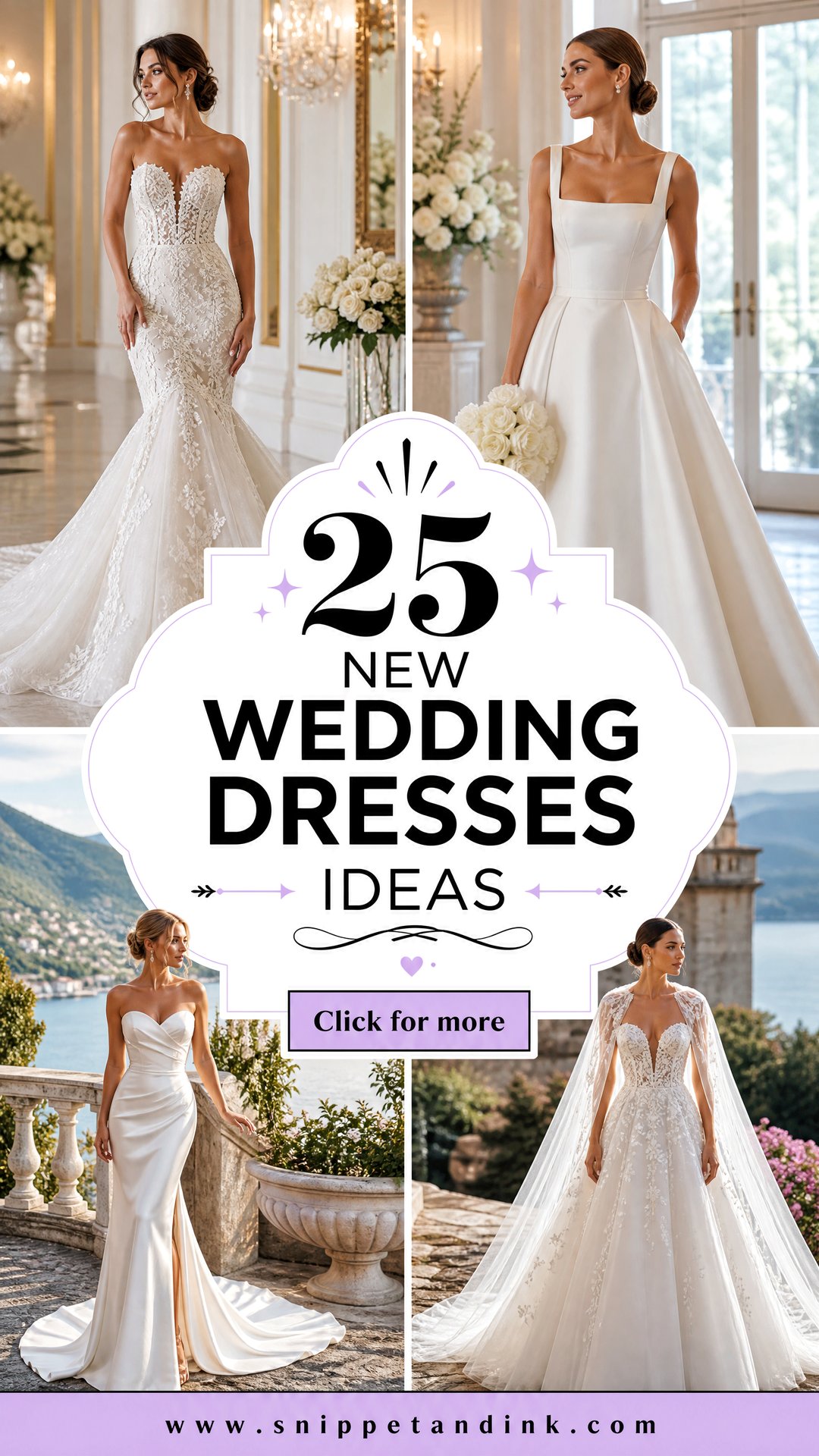 25 New Wedding Dresses for a Fresh Unforgettable Bridal Look - 25 New Wedding Dresses for a Fresh, Unforgettable Bridal Look