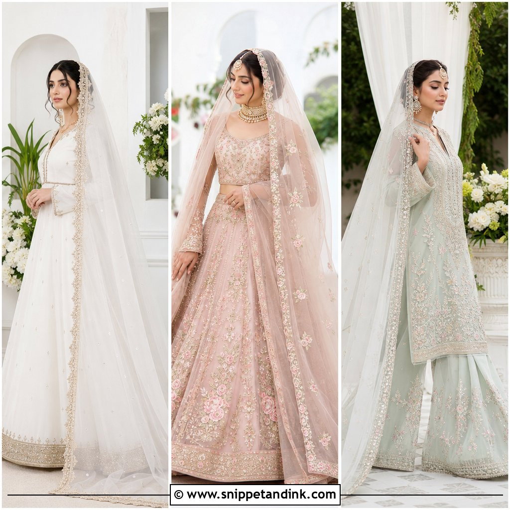 25 Nikah Veil Ideas for an Elegant, Modest Wedding-Day Look