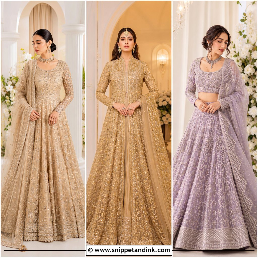 25 Nikha Outfits for Bride for a Graceful Modern Nikah Look