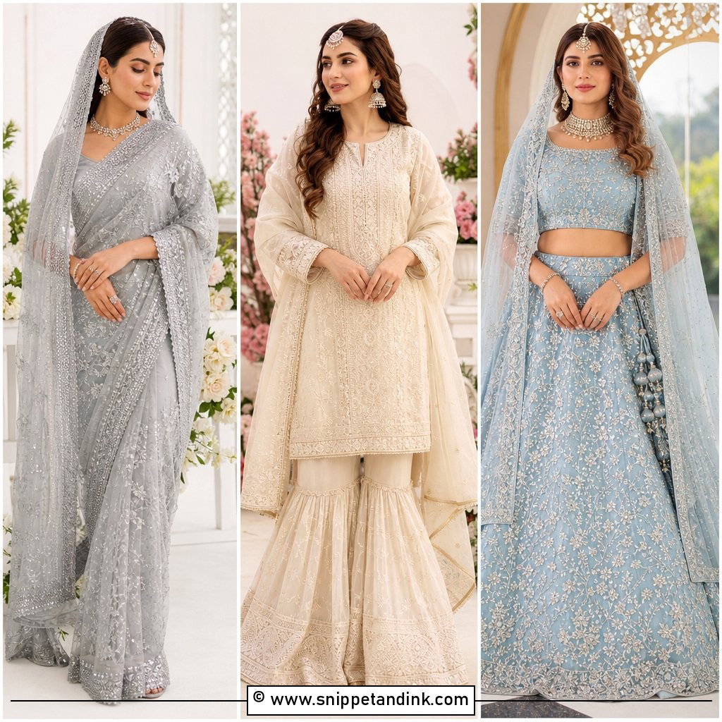 25 Nikkah Outfits for Bride Looks With Graceful Elegance