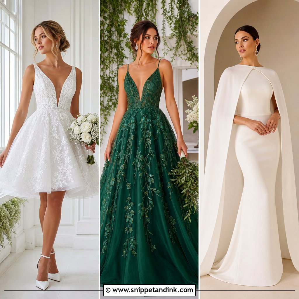 25 Non Traditional Wedding Dresses