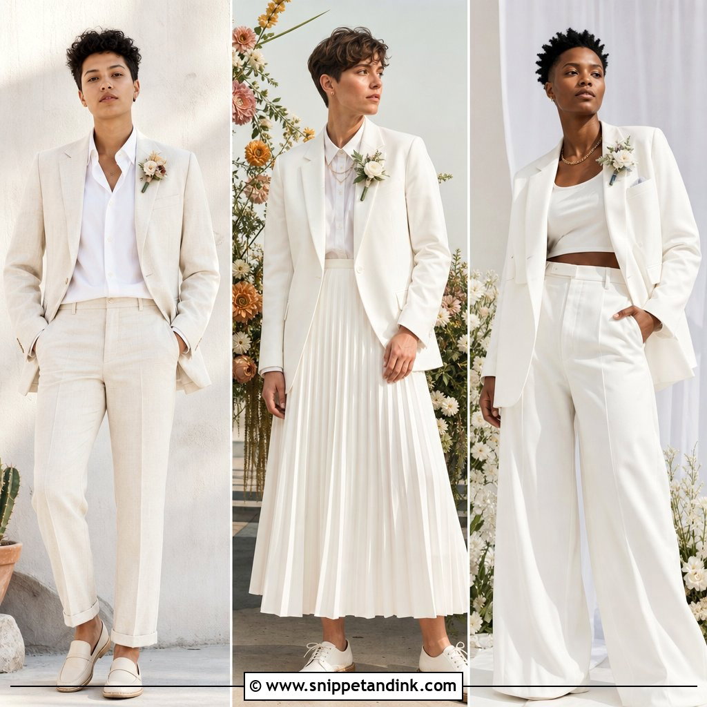 25 Nonbinary Wedding Outfit Ideas