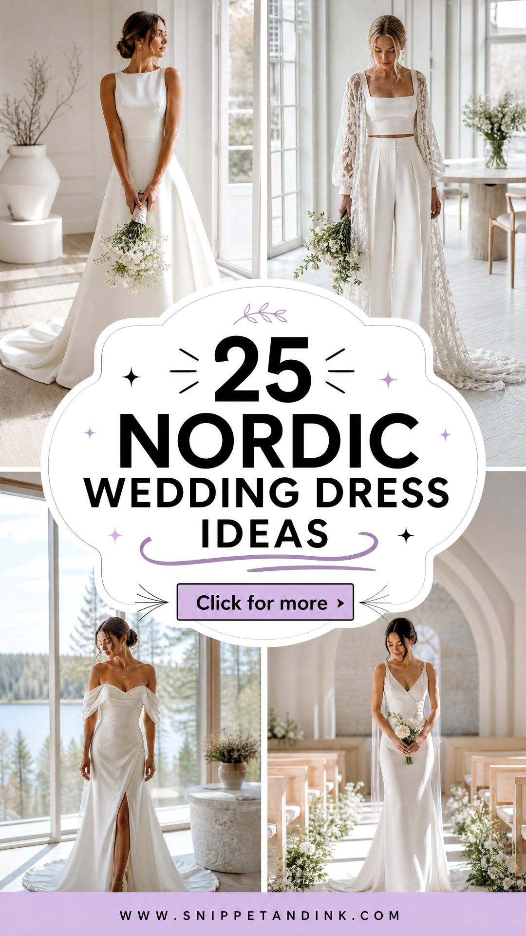 25 Nordic Wedding Dress Ideas for Effortlessly Chic Brides - 25 Nordic Wedding Dress Ideas for Effortlessly Chic Brides