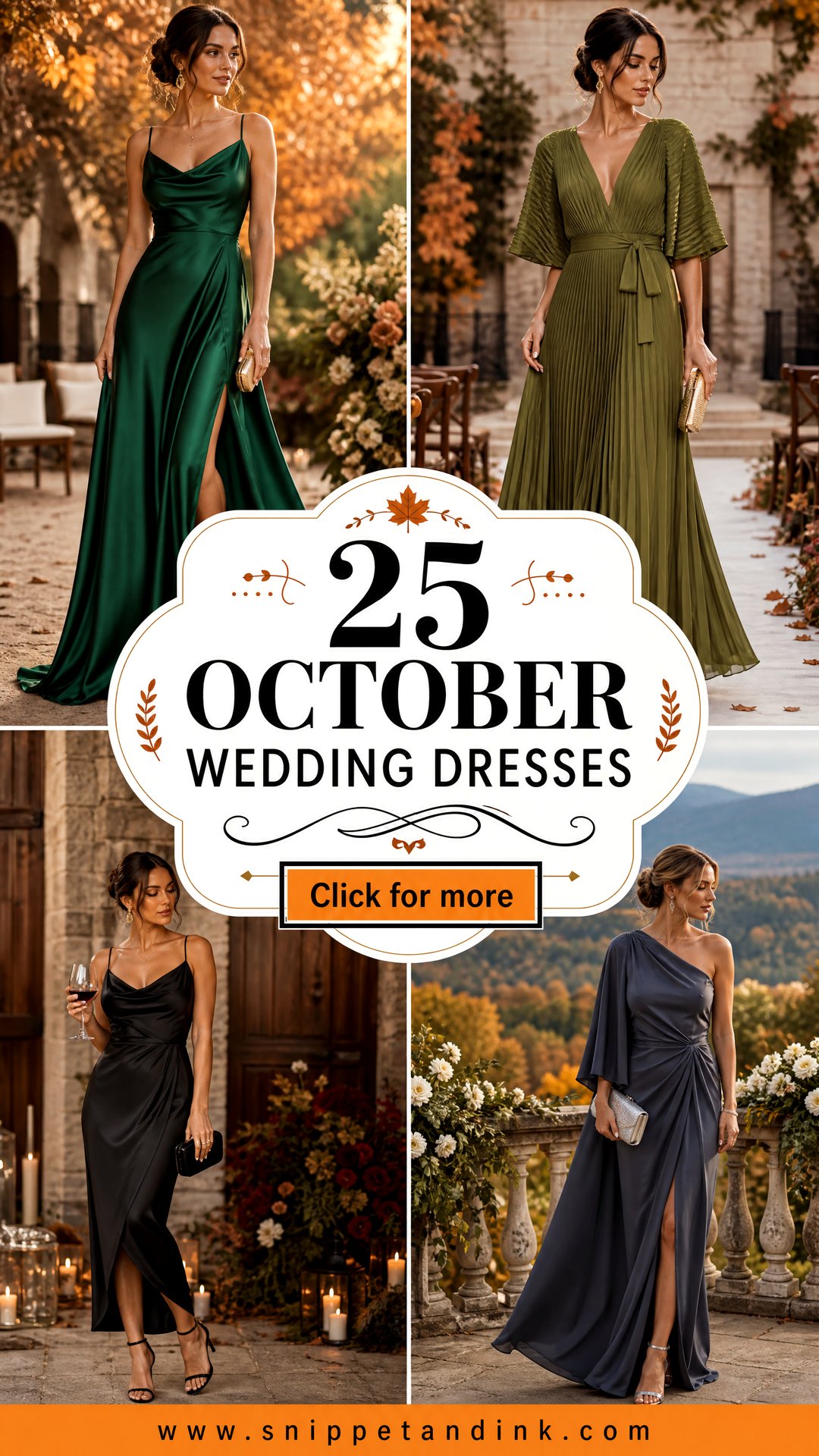 25 October Wedding Dresses for an Enchanting Fall Ceremony - 25 October Wedding Dresses for an Enchanting Fall Ceremony